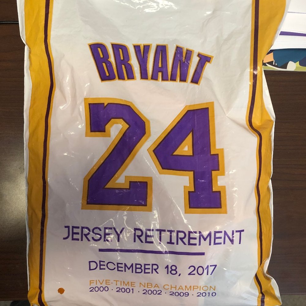 Two Kobe Jerseys #8 and #24